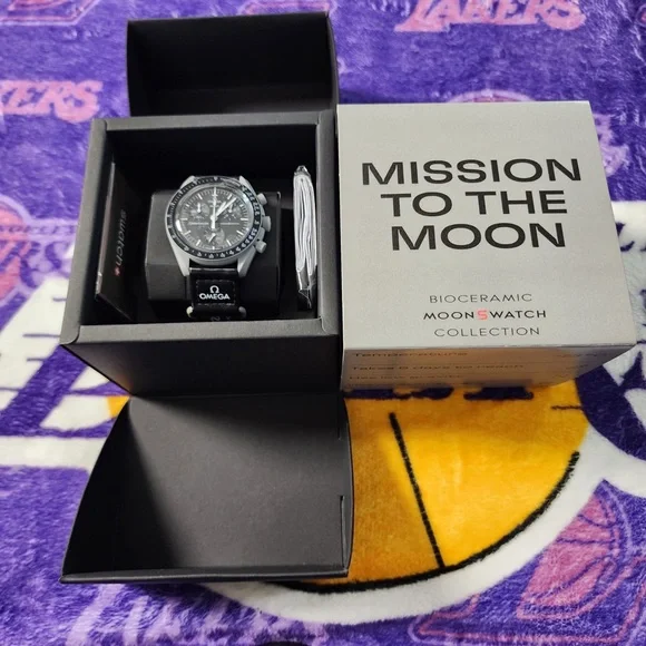 🍬Swatch X Omega Moonswatch Mission To Moon - Picture 2 of 5